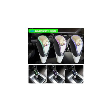 AL レザー タッチ センサー LED ギア シフト ノブ レバー シフター 適用: レクサス ES350/GS450H トヨタ カムリ カローラ RAV4 カラフル・用 トヨタ AL-EE-3969