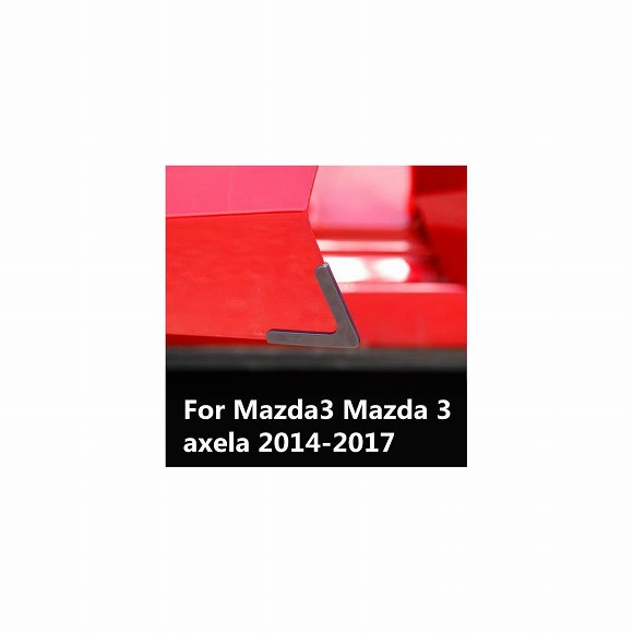 適用: MAZDA3 マツダ 3 アクセラ 2014-2017 ドア ガード エッジ コーナー バンパー バッファ トリム 保護 ストリップ ブラック・ホワイト AL-EE-6736 AL Exterior parts for cars