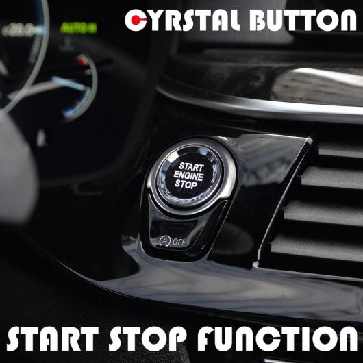 エンジン スタート ストップ スイッチ ボタン ステッカー 適用: BMW 1 2 3 4 5 6 7シリーズ F20 F21 F22 F23 F30 F34 F10 F18 F12 F07 F01 F02 ダイヤモンド クリスタル AL-EE-8905 AL Interior parts for cars