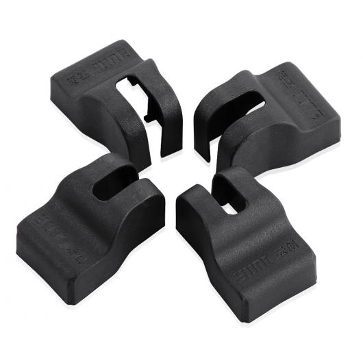 4ピース ドア チェック アーム 保護 カバー 適用: 三菱 アウトランダー ランサー ASX ABS プラスチック AL-EE-8702 AL Exterior parts for cars