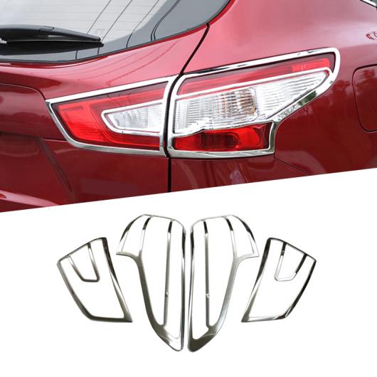 適用: 日産 キャシュカイ J11 2016 2017 2018 リア テール ライト ランプ アイブロー カバー トリム ク..