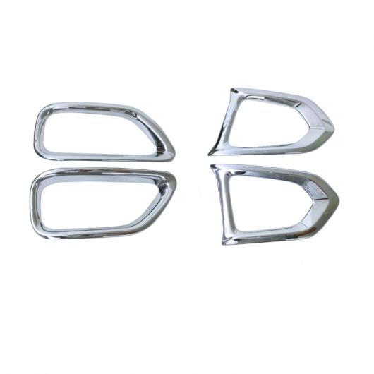 ABS クローム 適用: 日産 パトロール アルマダ Y62 2017 2018 フロント フォグランプ 装飾 カバー トリ..