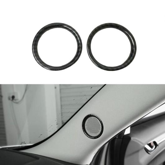ABS フロント インテリア ドア ステレオ スピーカー リング カバー 装飾 トリム ガーニッシュ 適用: マツダ CX-5 CX5 代目 2017 2018 AL-FF-1678 AL Interior parts for cars