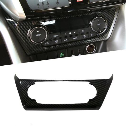 ダッシュボード ナビゲーション パネル 装飾 トリム フレーム カバー 適用: 三菱 エクリプス クロス 2017-2018 カーボンファイバー調 AL-FF-1888 AL Interior parts for cars