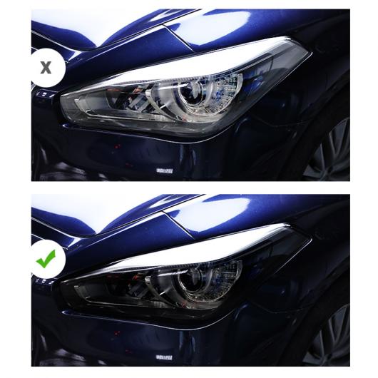 TPU ヘッドライト 保護 フィルム 適用: インフィニティ Q50 QX70 QX30 Q70 QX50 アクセサリー Q50〜Q60 AL-FF-4651 AL Interior parts for cars
