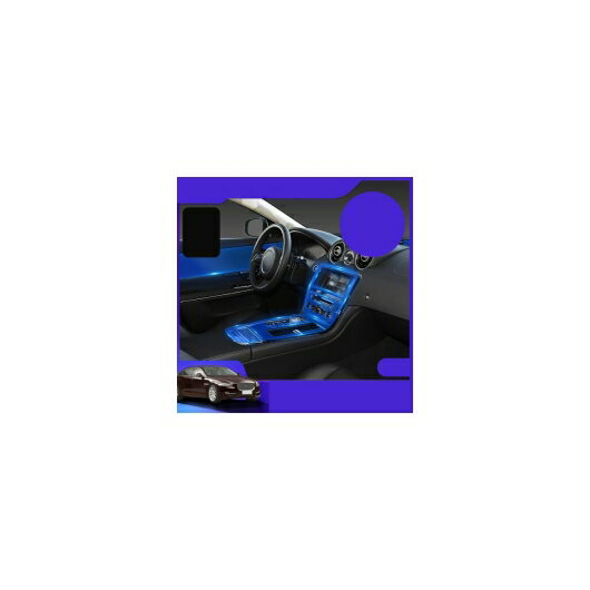 TPU インテリア ドア ギア ダッシュボード 保護 フィルム 適用: ジャガー XJ 2011-2019 2014 2015 2016 2017 2018 ステッカータイプ 1・タイプ 2 AL-FF-4727 AL Interior parts for cars