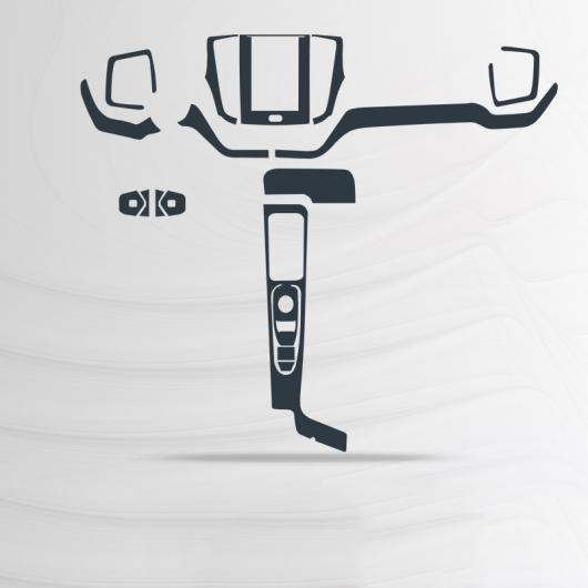 TPU ȥ󥹥ڥ ƥꥢ ե åܡ  ƥå Ŭ: ܥ XC60 2017 2018 2019 2020 Ĥɻ  2 AL-FF-5208 AL Car parts