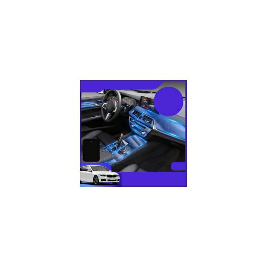 TPU トランスペアレント インテリア セントラル コントロール ギア パネル 保護 フィルム 適用: BMW 6シリーズ G32 F06 2011-2020 F12 2・G32 2 AL-FF-5131 AL Car parts