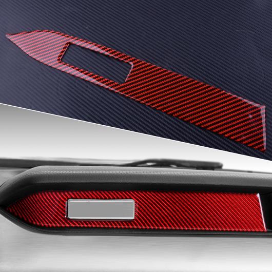 カーボンファイバー インテリア センター コンソール パネル ダッシュボード 装飾 カバー トリム 適用: フォード マスタング 2015 2016 2017 2018 2019 AL-FF-6836 AL Interior parts for cars