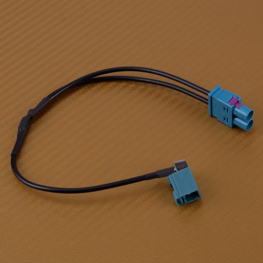 2 1 ダブル FAKRA ラジオ アンテナ アダプタ RNS RCD 510 310 315 210 RCD330 適用: VW AL-FF-7144 AL Car parts(2)