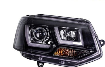 AL ヘッドライト 適用: マルチバン T5 2012~2016 LED ヘッドランプ デイタイムランニングライト DRL バイキセノン HID 4300K〜8000K 35W・55W AL-HH-0048