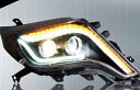 適用: トヨタ プラド ヘッドライト 2014-2016 LED ヘッドランプ DRL プロジェクター H7 HID バイキセノン レンズ 4300K〜8000K 35W・55W AL-HH-0241 AL Car parts