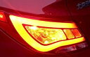 適用: ヒュンダイ/現代/HYUNDAI アクセント LED テールライト 2011-2013 ソラリス テール ランプ ヴェルナ リア DRL + ブレーキ パーク シグナル ライト レッド AL-HH-0762 AL Car parts(2)