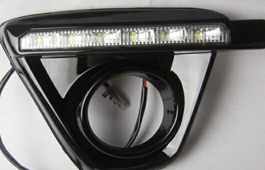 適用: マツダ CX-5 12 LED DRL フォグ ランプ デイタイム ランニング 高光度 ガイド ライト 35W ホワイト 5500K AL-HH-0829 AL Car parts