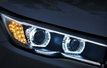 AL ヘッドライト 適用: トヨタ ハイランダー 2015 LED ヘッドランプ デイタイムランニングライト DRL バイキセノン HID 4300K〜8000K 35W・55W AL-HH-0951