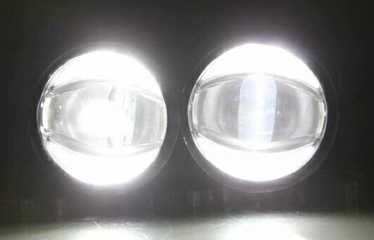 AL デイタイムランニングライト 適用: プジョー/PEUGEOT 3008 LED フォグ ライト オート エンジェル アイ フォグランプ DRL ハイ＆ロー ビーム 6000K 35W AL-HH-1029