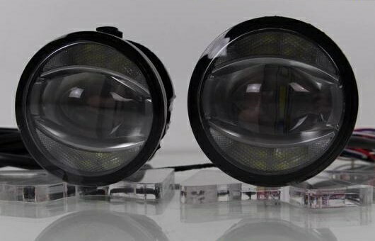 AL デイタイムランニングライト 2016 適用: ホンダ シビック LED フォグ ライト オート エンジェル アイ フォグランプ DRL ハイ＆ロー ビーム 6000K 35W AL-HH-1051