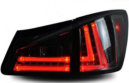 テール ランプ 適用: レクサス IS250 IS300 LED ライト 2006-2012 アルティス リア DRL + ブレーキ パーク シグナル ストップ レッド AL-HH-1209 AL Car parts