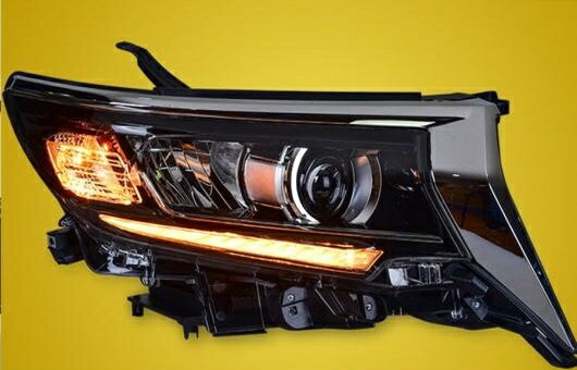 適用: トヨタ プラド ヘッドライト 2018 HID ヘッドランプ LED DRL バイキセノン レンズ ロー 構成 アップグレード 4300K〜8000K 35W・55W AL-HH-1268 AL Car parts