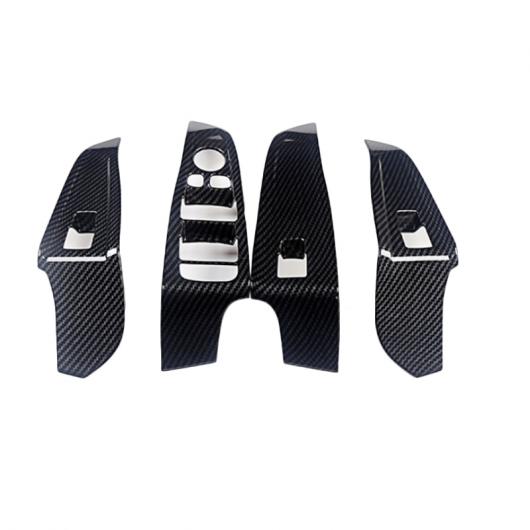 カーボンファイバー ABS クローム インテリア ドア ハンドル フレーム トリム 適用: BMW G20 G28 325 3シリーズ 2019 2020 左ハンドル車 アクセサリー ホワイト AL-II-0327 AL Interior parts for cars