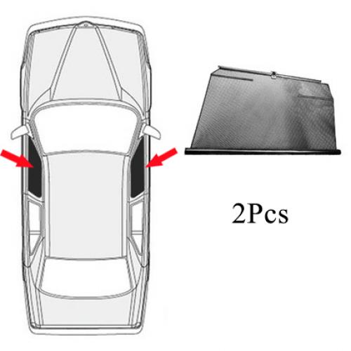 サイド ウインドウ サンシェード 日除け 車用 カーテン 適用: メルセデスベンツ/MERCEDES BENZ W169 W176 2 フロント ウィンドウ AL-II-0921 AL Sanshade for car