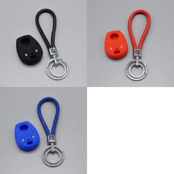 キーカバー シリコン キー カバー ケース キャップ スキン ステッカー フード ホルダー 適用: フィアット/FIAT フィアット/FIAT EX300 リモート ブラックセット〜ブルーセット AL-II-4707 AL key cover