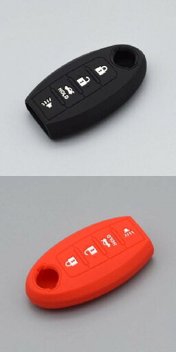 キーカバー シリコン ラバー キー フォブ カバー ケース シェル 適用: 日産 ティアナ X トレイル キャシュカイ リヴィナ シルフ GTR ティーダ サニー マーチ ブラック・レッド AL-II-4838 AL key cover キーカバー シリコン ラバー キー フォブ カバー ケース シェル 適用: 日産 ティアナ X トレイル キャシュカイ リヴィナ シルフ GTR ティーダ サニー マーチ ブラック・レッド AL-II-4838 AL key cover