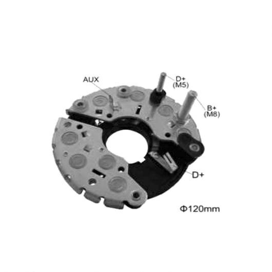 オルタネーター ジェネレーター 整流器 ブリッジ 適用: BR354 1 127 320 739 1 127 320 745 1 1 1ピース AL-JJ-0996 AL Car parts