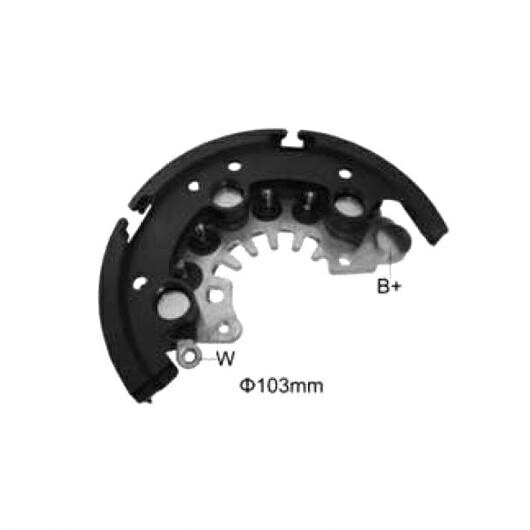 オルタネーター ジェネレーター 整流器 ブリッジ 適用: HR753 L170-23203 135039 RH-24 1ピース AL-JJ-..