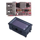 6-24V 12V/24V 5V 3A USB チャージャー モジュール & DC0-100V 10A LED DC デュアル ディスプレイ デジタル 電圧 電流 メーター ヘッド 2 タイプ AL-JJ-3324 AL Car parts