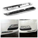 フロント バンパー クローム シルバー トリム ストリップ 装飾 カバー 適用: プジョー/PEUGEOT シトロエン/CITROEN C5 2008-2015 シルバー AL-JJ-4869 AL Car parts(2)