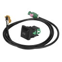 5V 28AWG/1P CD ステレオ コンバータ AUX オーディオ ケーブル スイッチ プラグ ライン USB アダプタ AL-JJ-8360 AL Car parts