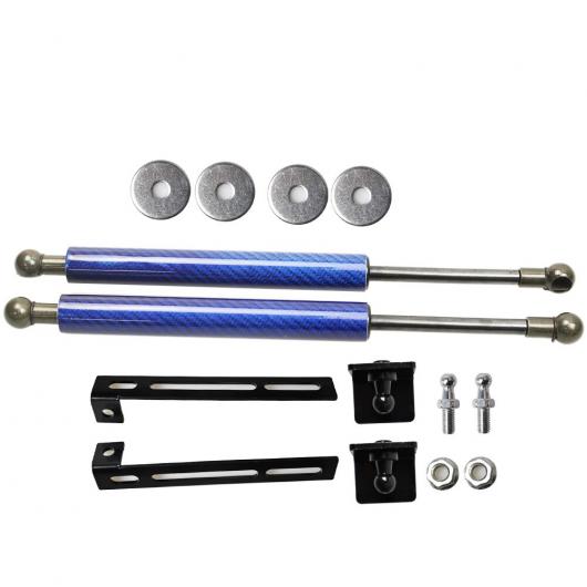 適用: ホンダ N-ボックス JF3/4 2017-2020 フロント ボンネット フード ガス ストラット リフト サポート ショック ダンパー アクセサリー アブソーバー ブルー カーボンファイバー AL-JJ-9100 AL Car parts