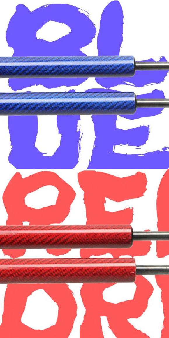 適用: 日産 スカイライン GT-R R33 1995-1998 フロント ボンネット フード ガス ストラット カーボンファイバー ブルー カーボンファイバー・レッド カーボンファイバー AL-JJ-9243 AL Car parts(2)