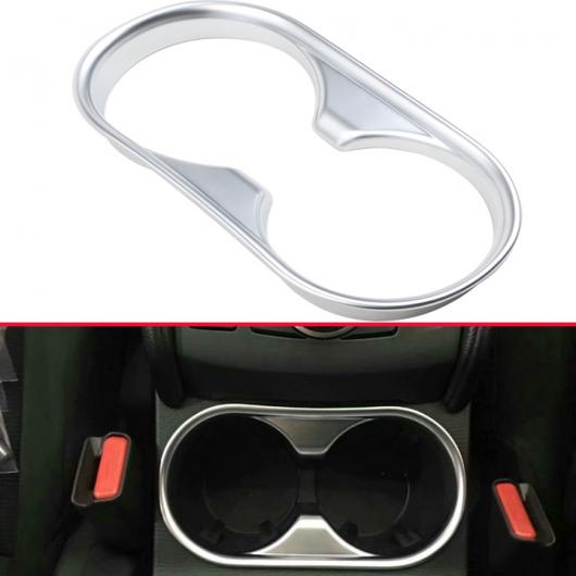 適用: マツダ CX-5 CX5 2017 2018 ABS クローム フロント センター コンソール カップ ドリンク ホルダー カバー トリム ベゼル フレーム モールディング ガーニッシュ AL-JJ-9258 AL Interior parts for cars(2)