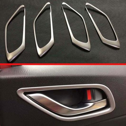 適用: マツダ CX-8 CX8 2018-2019 ABS クローム インナー ドア ハンドル カバー キャッチ ボウル トリム ベゼル フレーム ガーニッシュ CX-5 CX5 2017 2018 AL-JJ-9269 AL Interior parts for cars