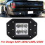 4 フラッシュ マウント 投光ランプ 6 LED ライト バー バックアップ リバース リア バンパー ランプ 適用: トラック オフロード 4X4 SUV ATV バー ボート ダッジ・ラム AL-KK-2668 AL Car parts