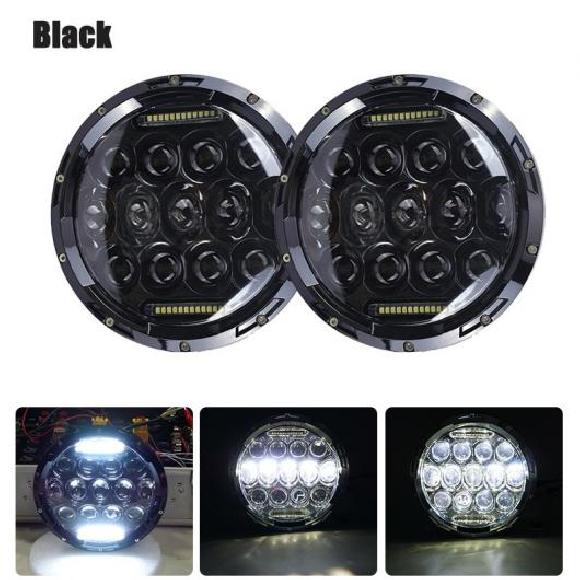 7 饦 LED إåɥ饤 󥰥  إåɥ Ŭ: 顼/LADA ˡ 4X4  饤 ϥޡ/HUMMER H1H2 ץ 2ԡ 75W ֥å AL-KK-2823 AL Car parts