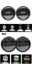 7インチ ラウンド LED ヘッドライト アングル アイ ヘッドランプ 適用: ラーダ/LADA ニーヴァ 4X4 スズキ サムライ ハマー/HUMMER 2ピース 90W ブラック・2ピース 80W ブラック AL-KK-2823 AL Car parts(2)