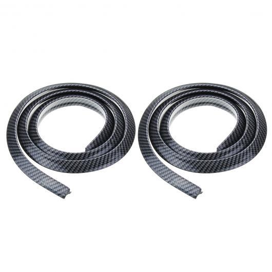 2ピース 150cm ユニバーサル マッド フラップ スプラッシュ ガード フェンダー フレア エクステンショ..