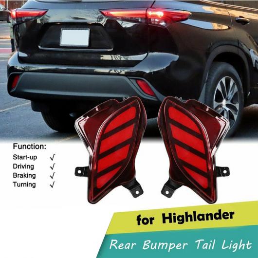 LED リア バンパー フォグライト ブレーキ ライト ターン ライト 適用: トヨタ ハイランダー 2020 AL-KK-5240 AL Car parts