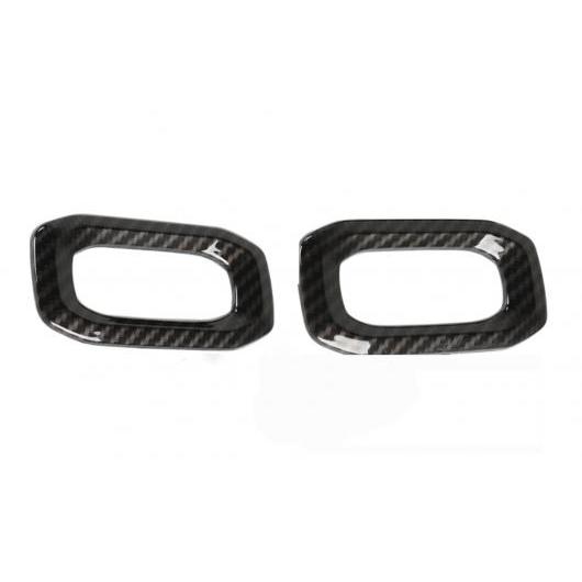 ドア スイッチ ノブ ボタン トリム 適用: ジープ/JEEP ラングラー JL 2018 2019 インテリア アクセサリー 装飾 ステッカー レッド/シルバー/カーボンファイバー カーボン調 AL-KK-7182 AL Car decorative parts