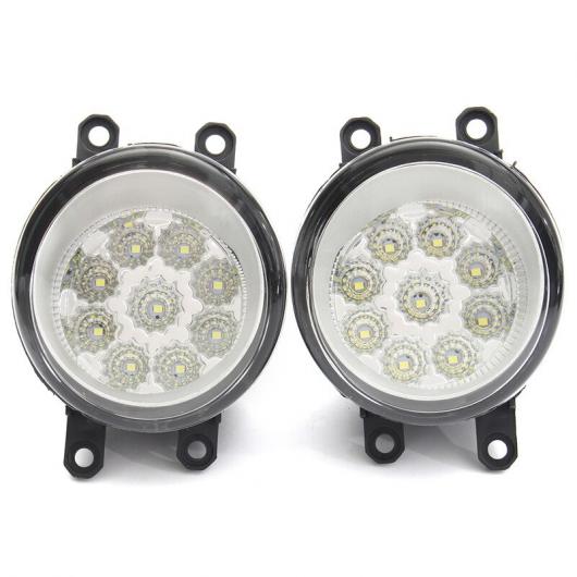 適用: トヨタ RAV4 ヴァンガード 2009-2012 9LED フォグライト H11 H8 12V 55W ハロゲン LED フォグ ヘッド ランプ タイプE AL-KK-7678 AL Light lamp for car