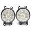 適用: トヨタ RAV4 ヴァンガード 2009-2012 9LED フォグライト H11 H8 12V 55W ハロゲン LED フォグ ヘッド ランプ タイプA AL-KK-7678 AL Light lamp for car