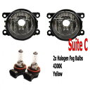適用: プジョー/PEUGEOT 308 2016 2017 2018 LED/ハロゲン フォグライト ランプ キット LED DRL デイタイム ランニング ライト タイプC AL-KK-7767 AL Light lamp for car(2)