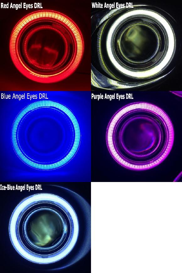 適用: トヨタ レイツ/マークX マーク X 2010-2012 COB エンジェルアイ DRL イエロー キセノンバルブキット レッド エンジェルアイ〜アイスブルー エンジェルアイ 4300K・6000K AL-LL-6103 AL Car parts