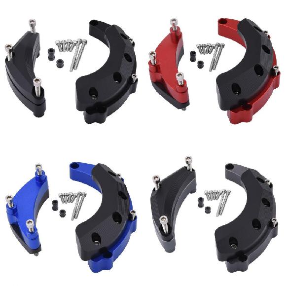 エンジン ガード ケース スライダー カバー プロテクター 適用: ヤマハ MT09 MT-09 2014-2017 ブラック..