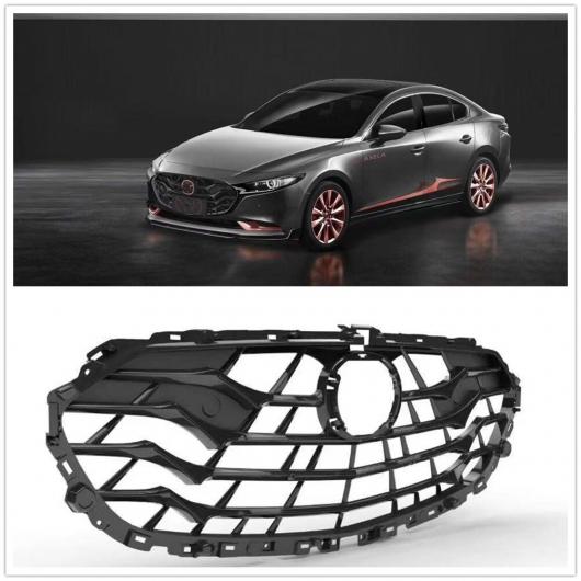 フロント バンパー グリル ラジエーター グリル 適用: 2019 2020 MAZDA3 アクセラ 光沢ブラック AA AL-LL-1508 AL Exterior parts for cars