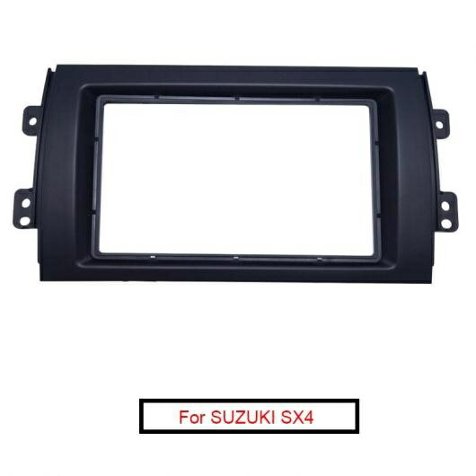 2DIN ラジオ ステレオ DVD フレーム ダッシュ パネル キット 適用: スズキ SX4 07~10 AL-LL-6445 AL Interior parts for cars
