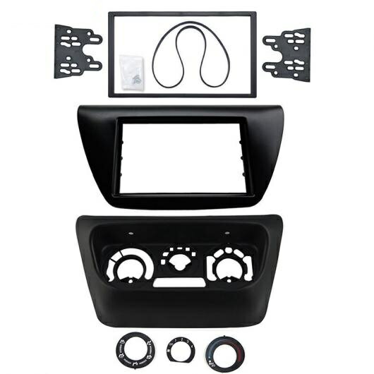 ラジオ 2DIN フレーム パネル 適用: 三菱 ランサー IX ステレオ ダッシュ キット DVD フレーム + センター AC コントロール パーツ 173×98mm・178×102mm AL-LL-7677 AL Interior parts for cars